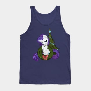 My Little Pony Christmas Rarity Tank Top